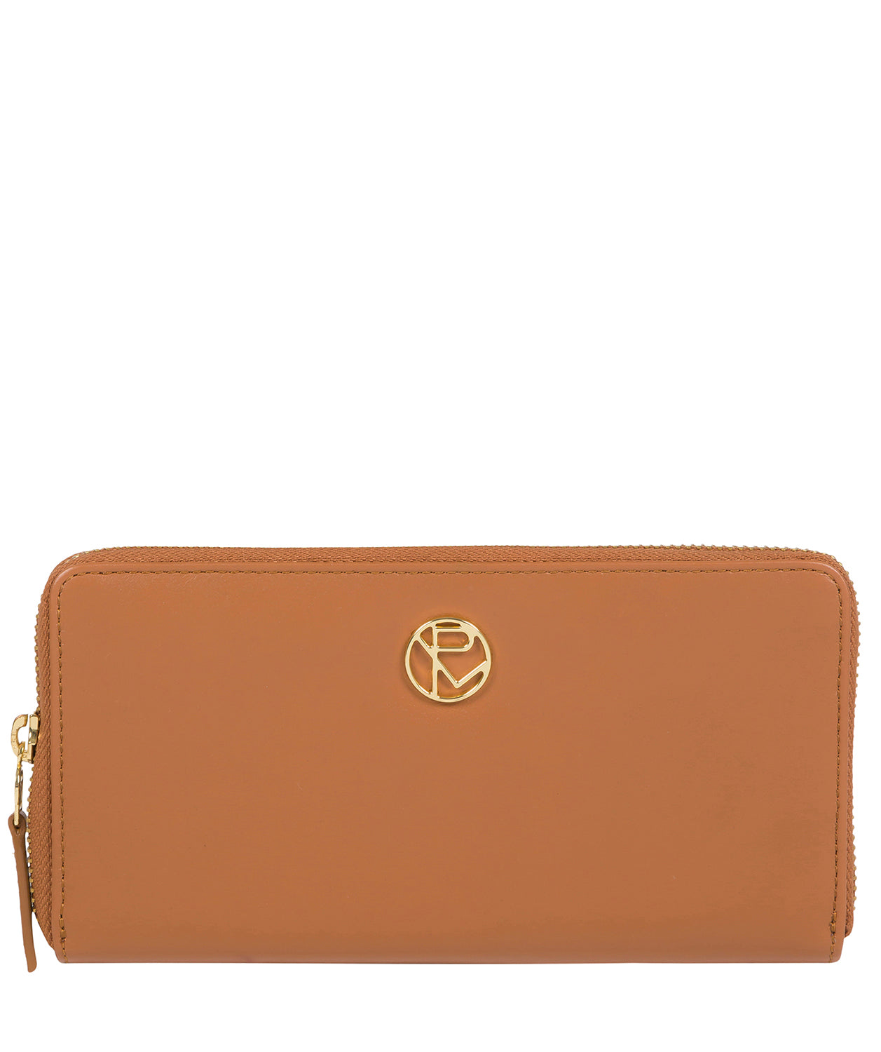 'Nimes' Saddle Tan Leather Purse