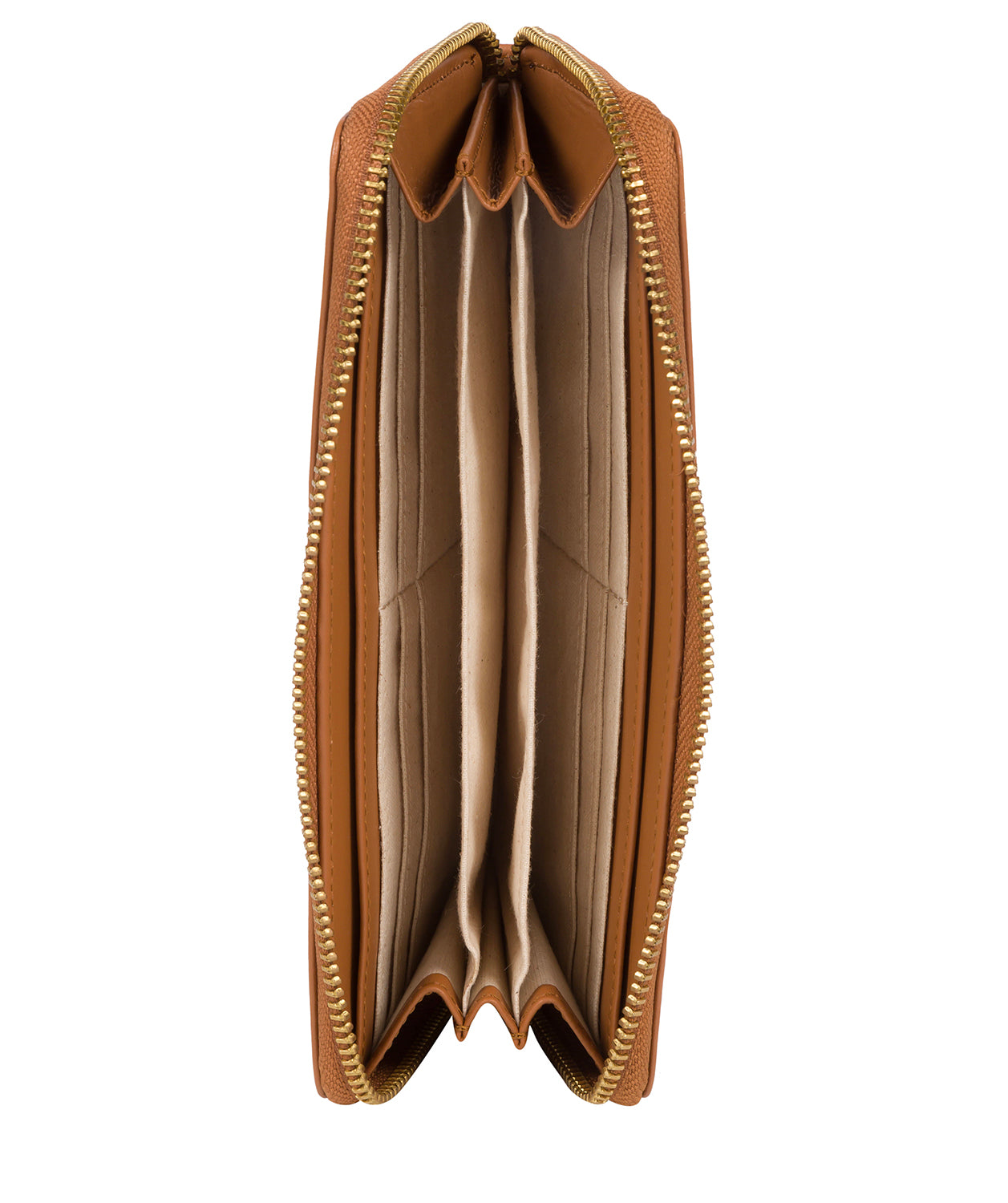 'Nimes' Saddle Tan Leather Purse