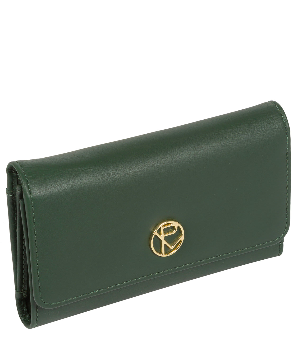 'Metz' Evergreen Leather Purse