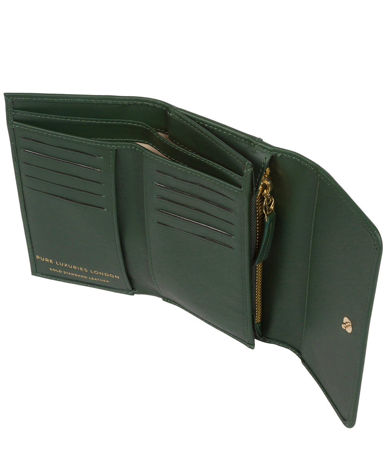 'Metz' Evergreen Leather Purse