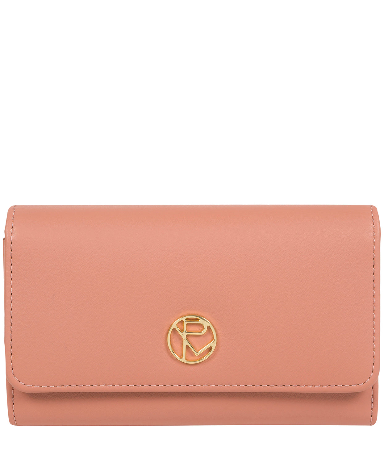 'Metz' Misty Rose Leather Purse