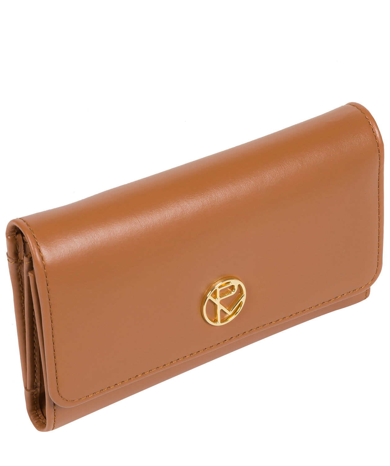 'Metz' Saddle Tan Leather Purse