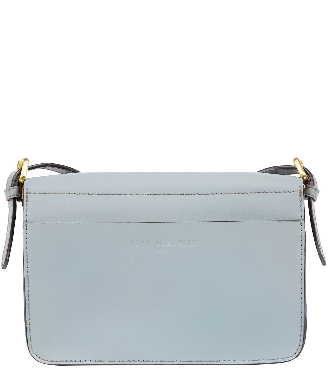 'Derwent' Cashmere Blue Leather Cross Body Bag