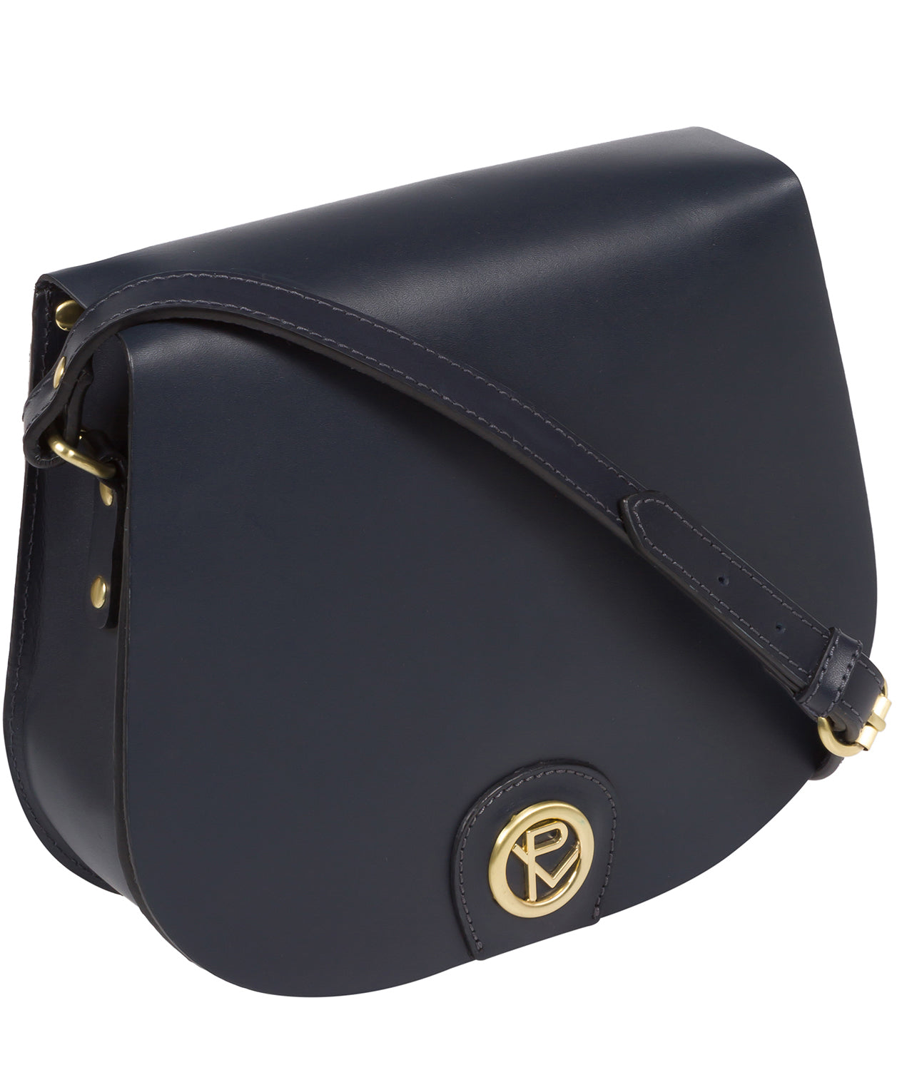 'Ambleside' Navy Leather Cross Body Bag