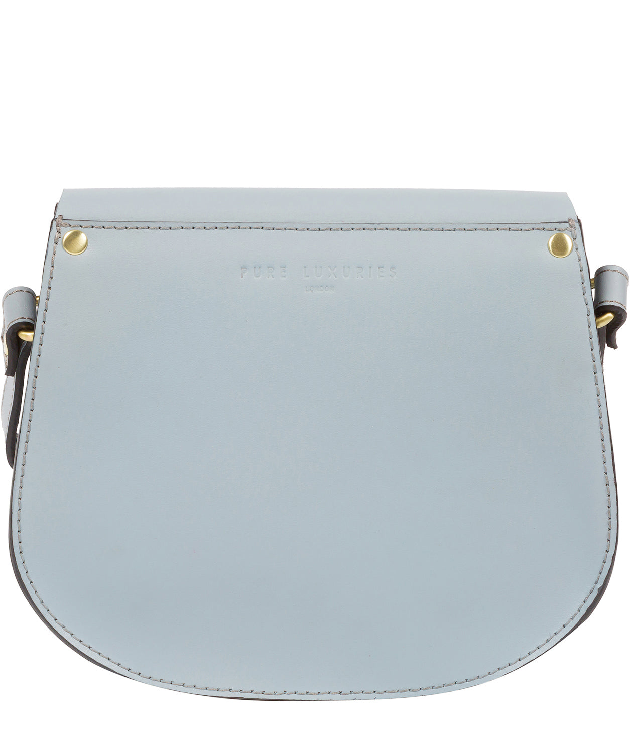 'Coniston' Cashmere Blue Leather Cross Body Bag