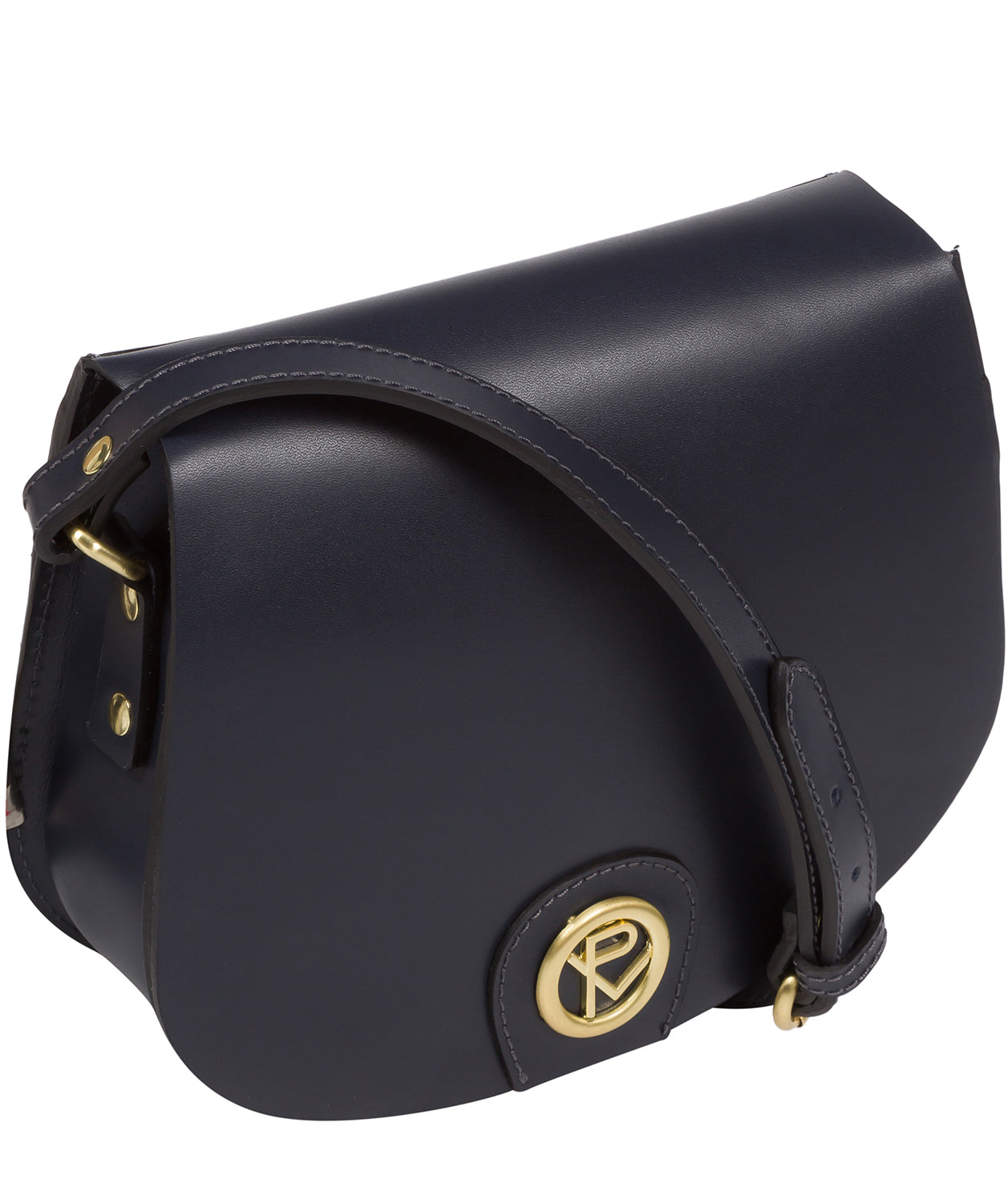 'Coniston' Navy Leather Cross Body Bag