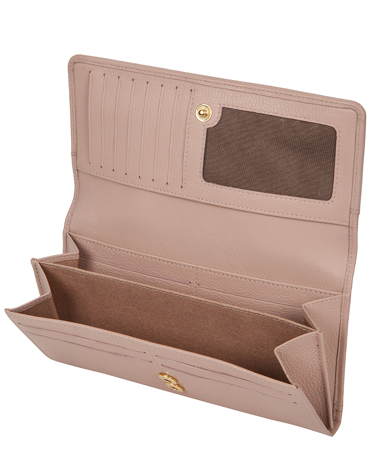 'Izabel' Blush Pink Leather Purse