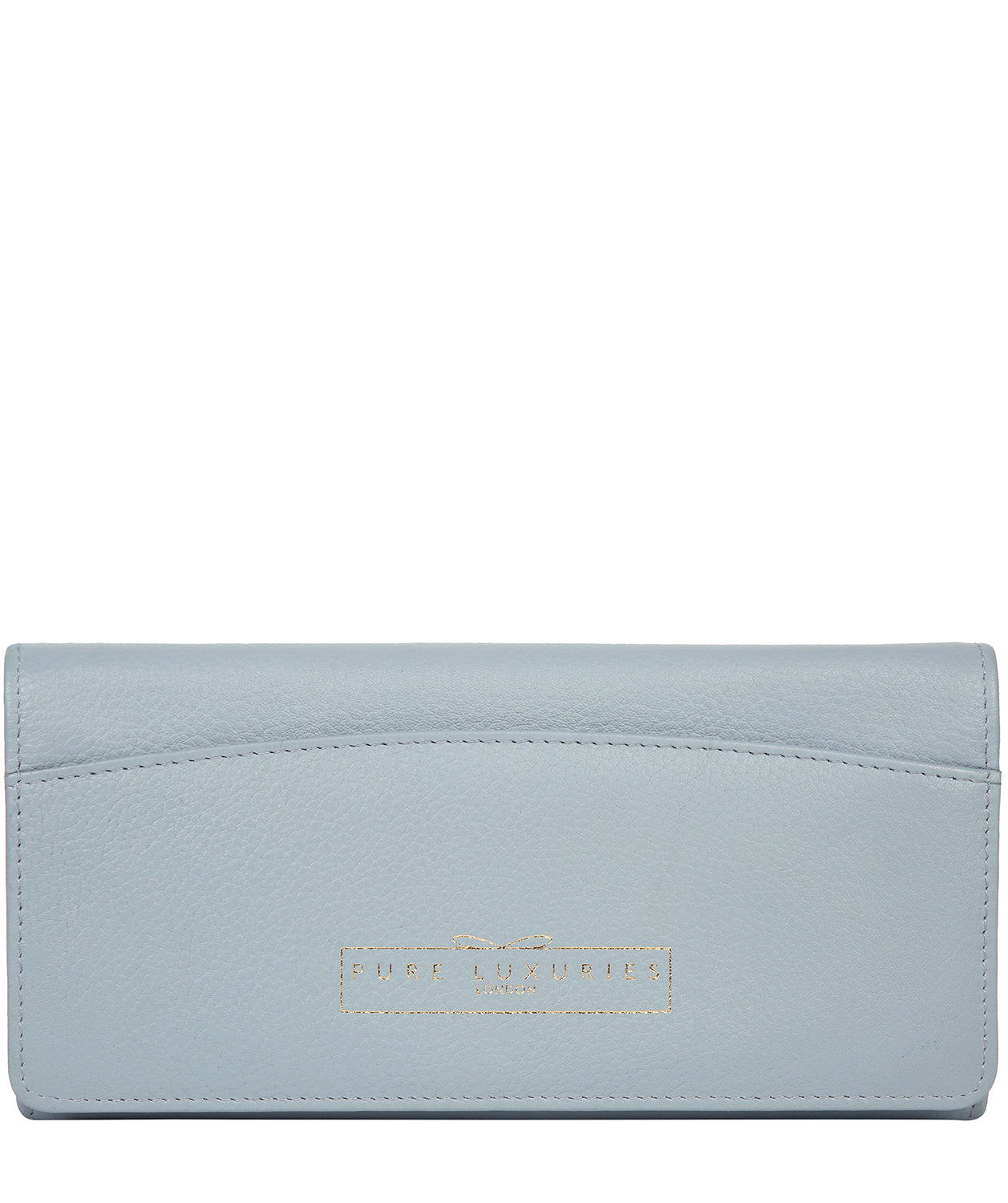 Blue Leather Purse 'Izabel' by Pure Luxuries – Pure Luxuries London