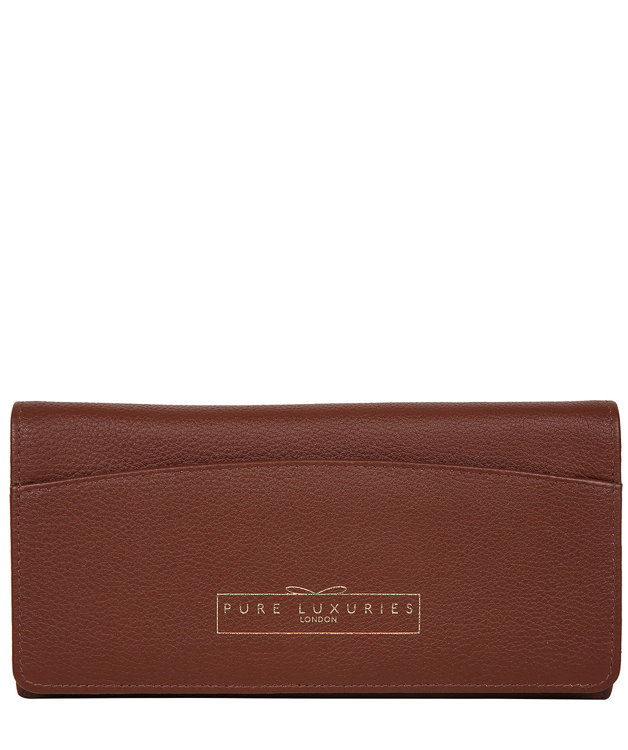 'Izabel' Nut Leather Purse