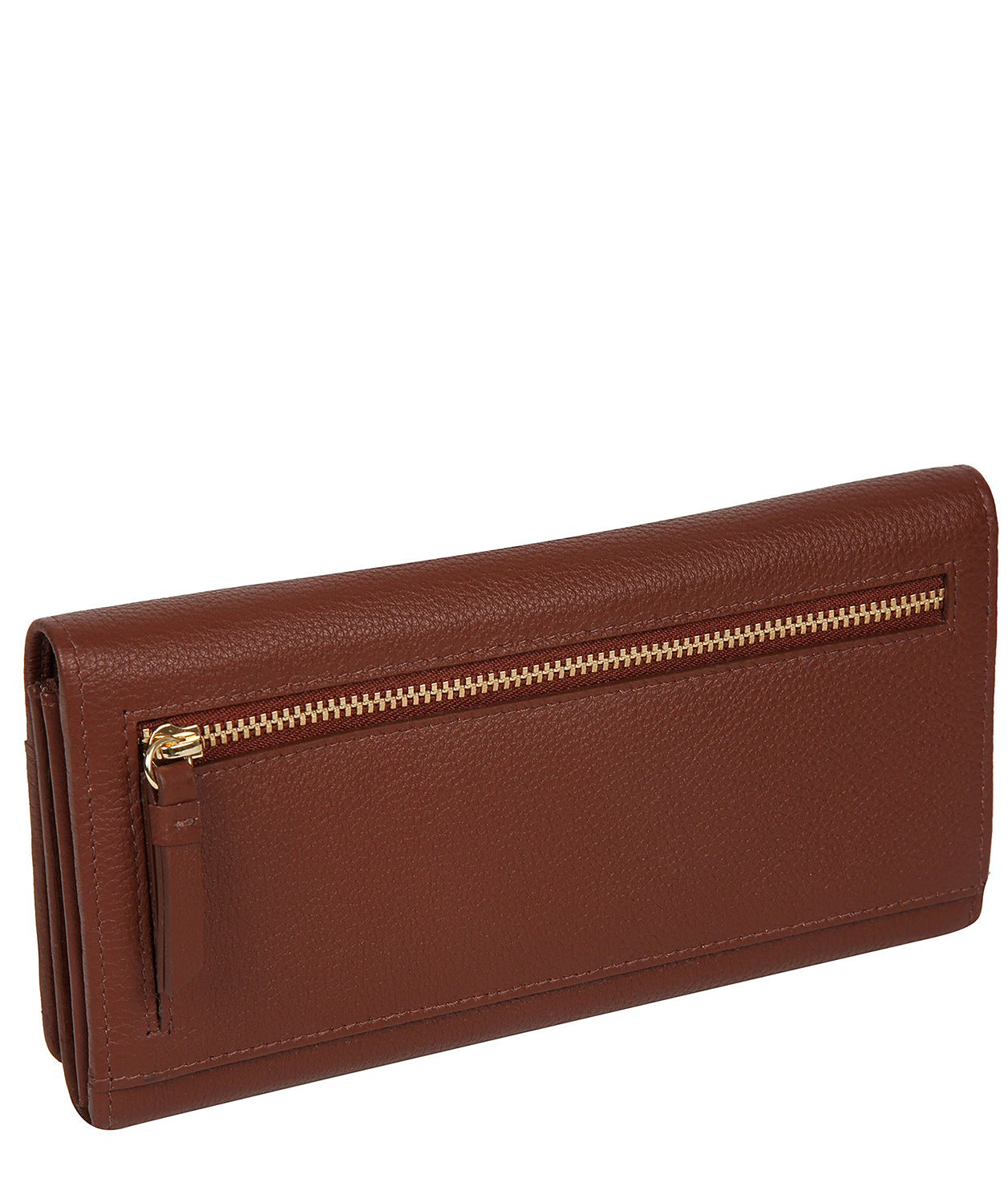 'Izabel' Nut Leather Purse