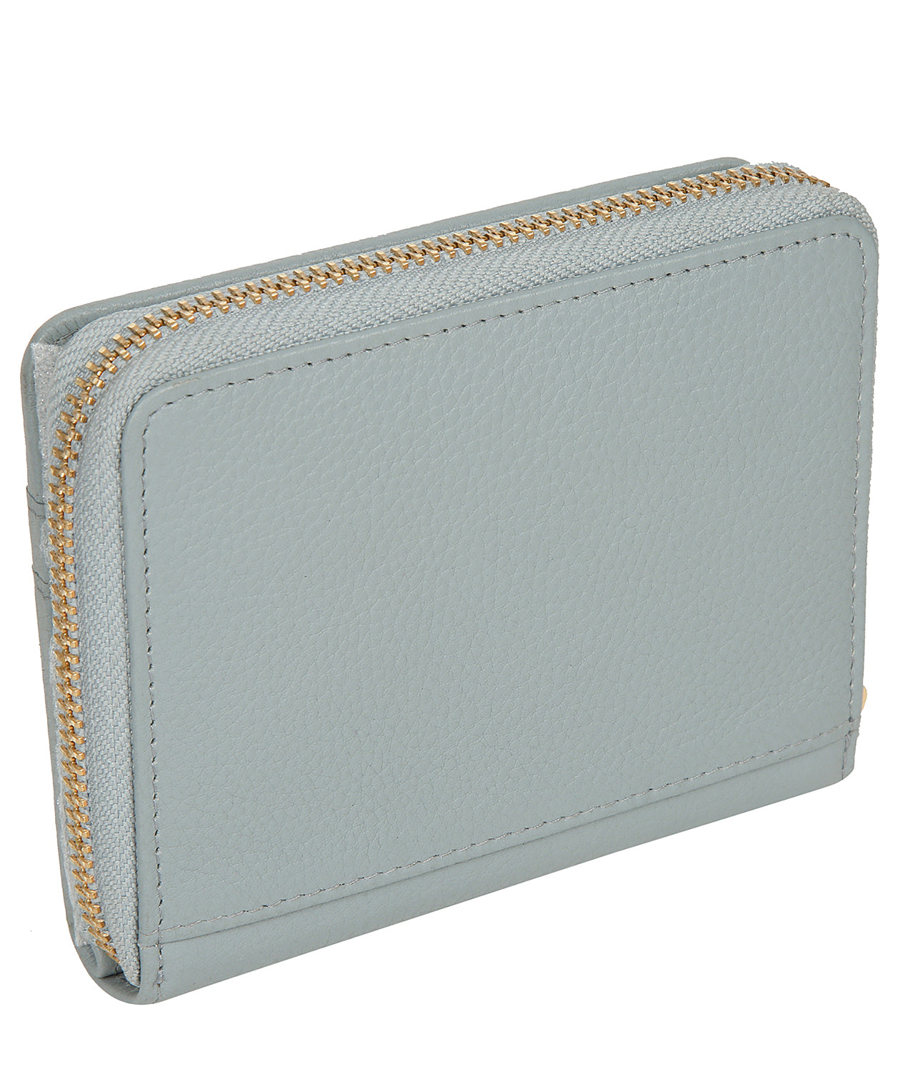 'Emely' Cashmere Blue Leather Purse