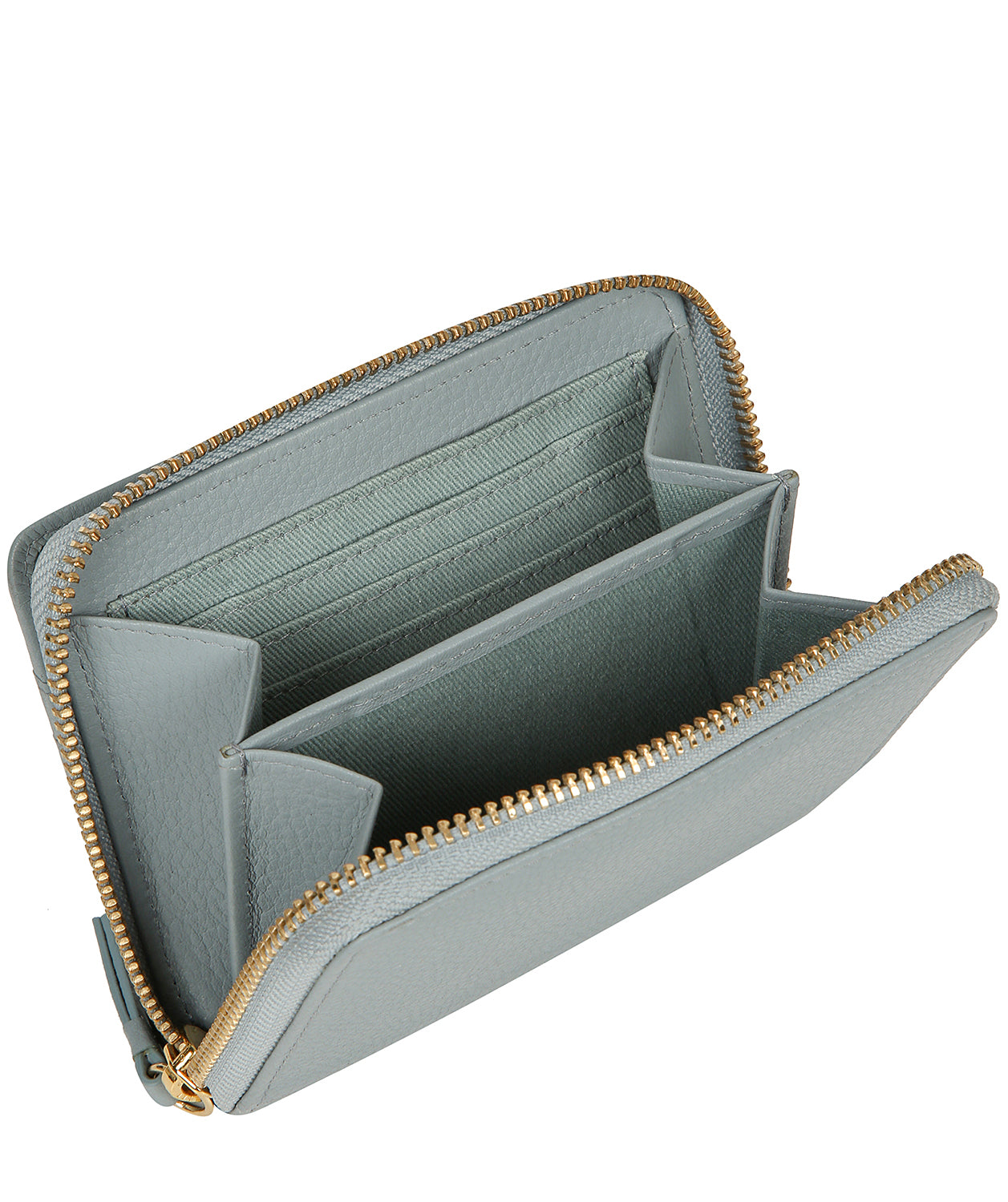 'Emely' Cashmere Blue Leather Purse