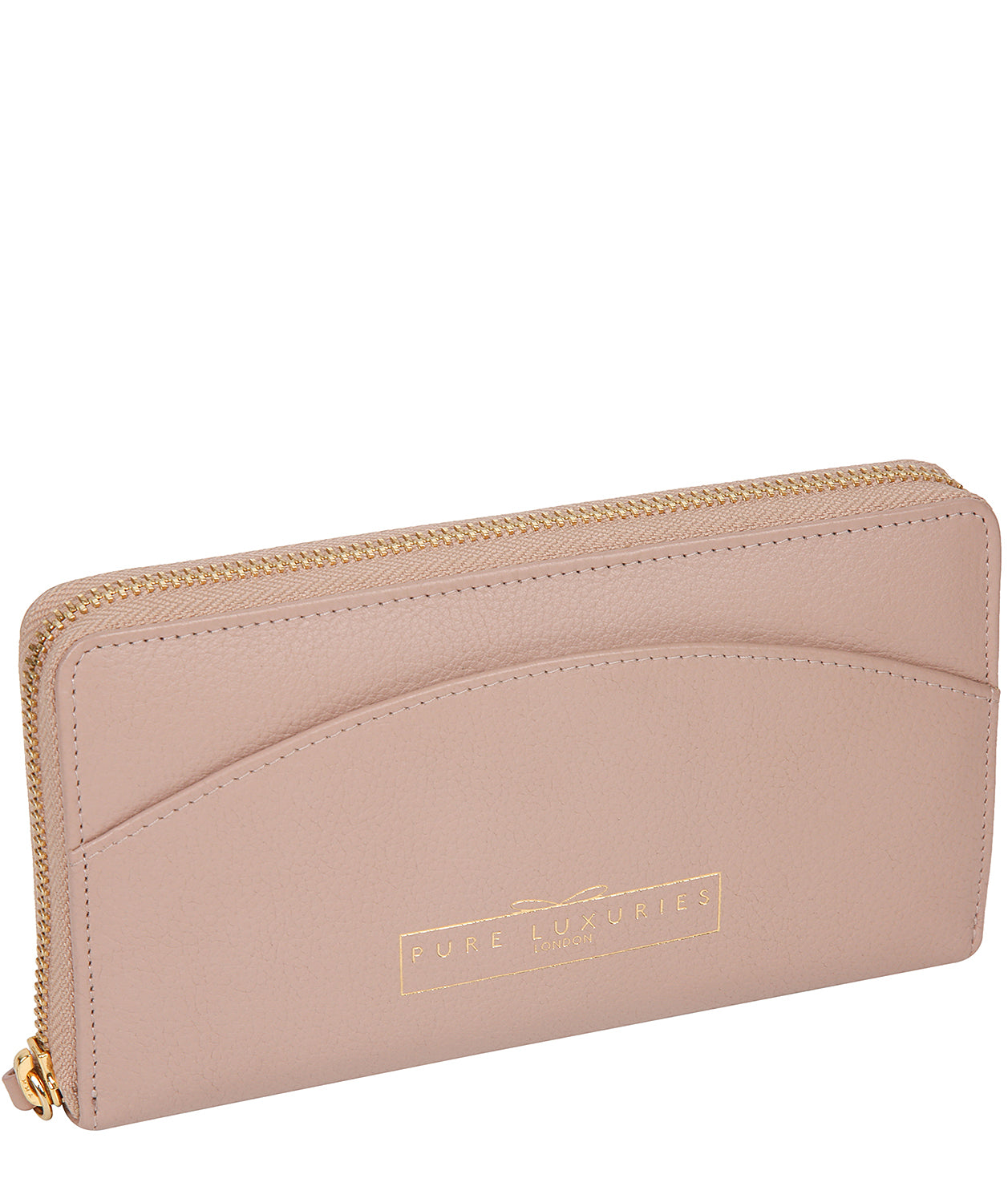 'Jenika' Blush Pink Leather Purse