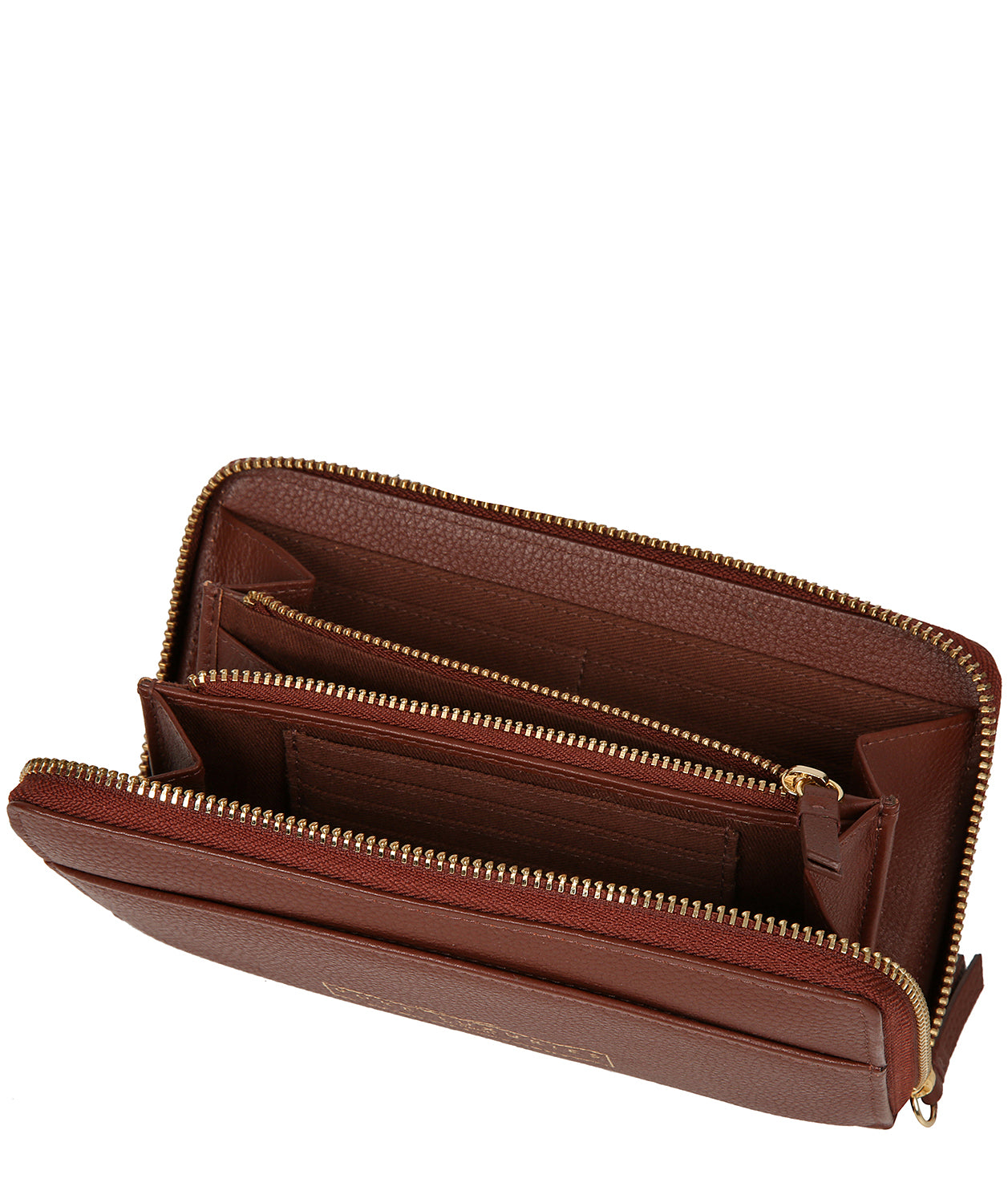 'Jenika' Nut Leather Purse