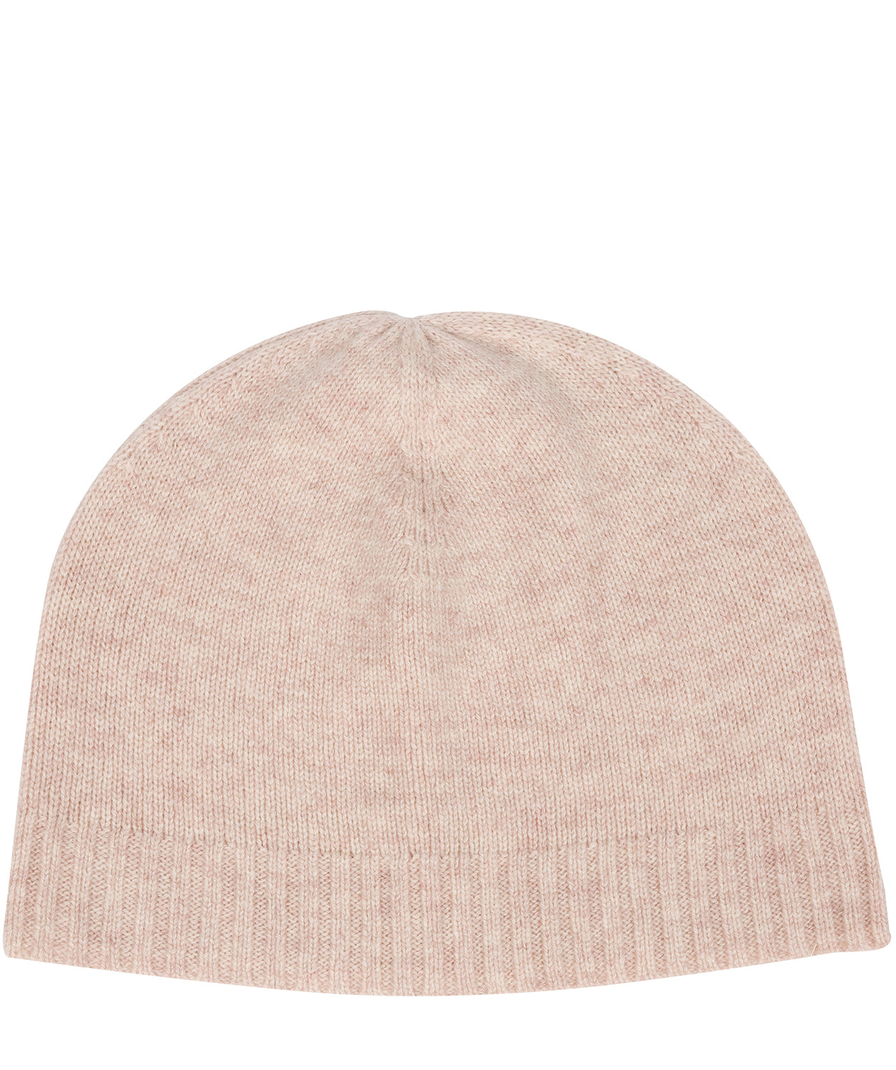 'Bowness' Oatmeal Cashmere & Merino Wool Beanie Hat