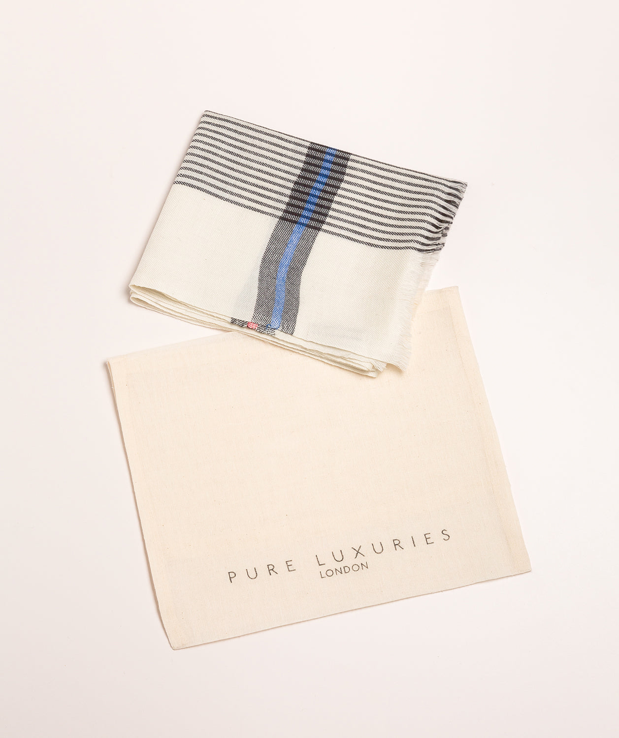 'Pixel' Cashmere & Merino Wool Neckerchief