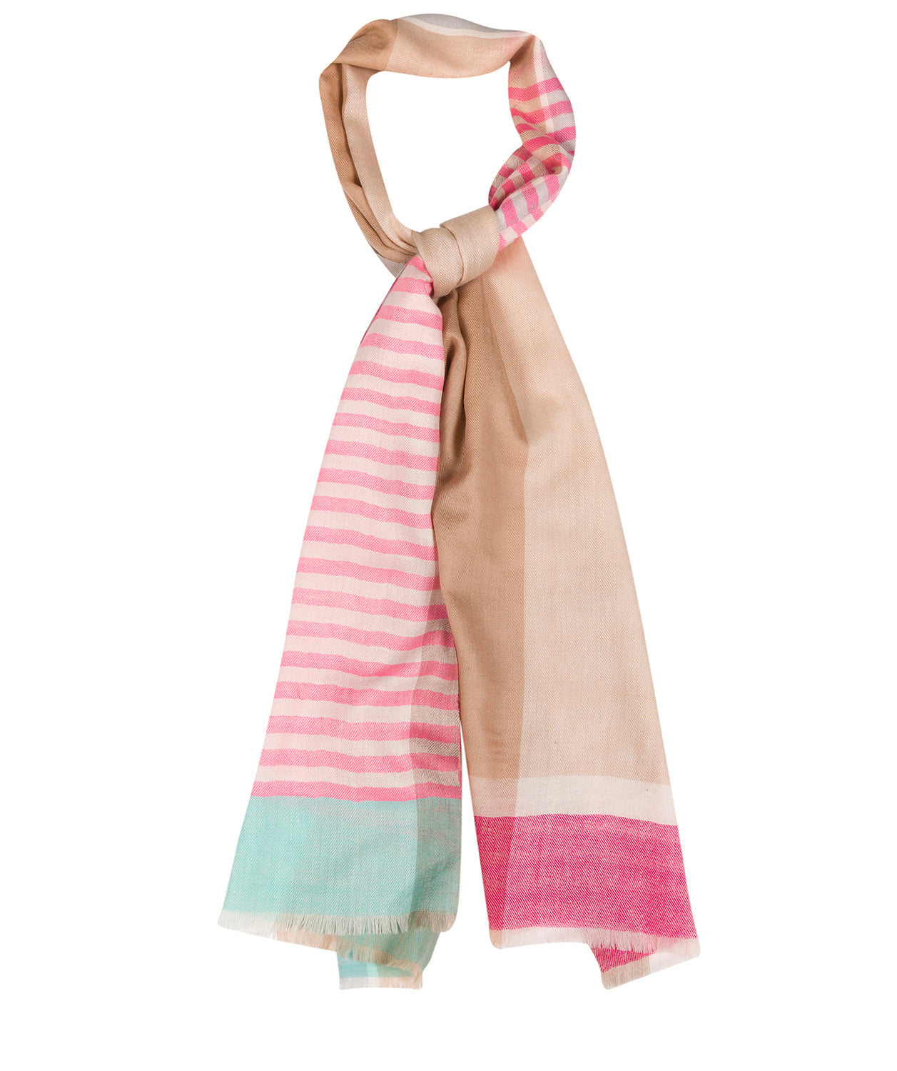 'Zenith' Cashmere & Merino Wool Pashmina