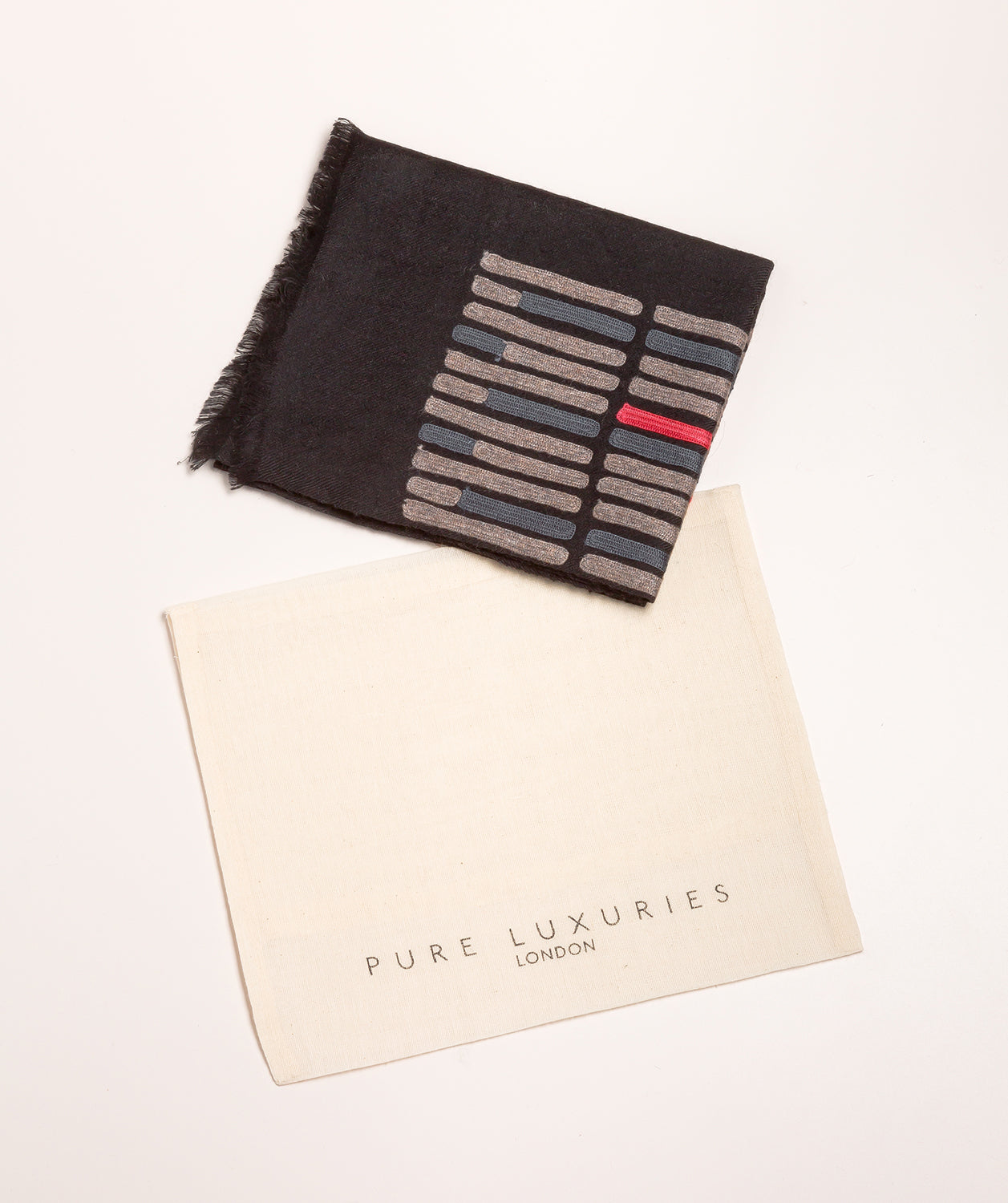 'Space' Cashmere & Merino Wool Pashmina