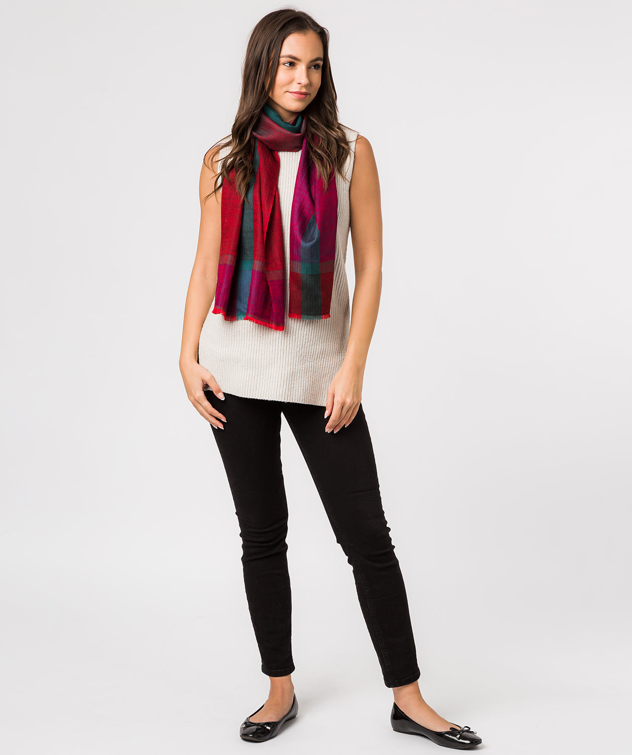 'Supernova' Cashmere & Merino Wool Pashmina