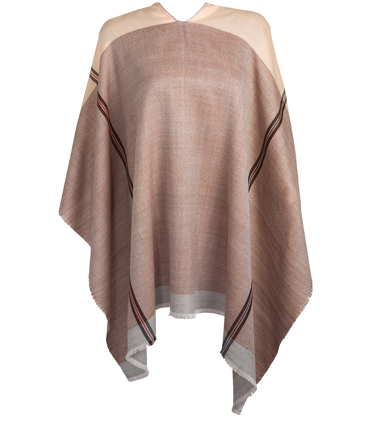 'Galaxy' 100% Merino Wool Poncho