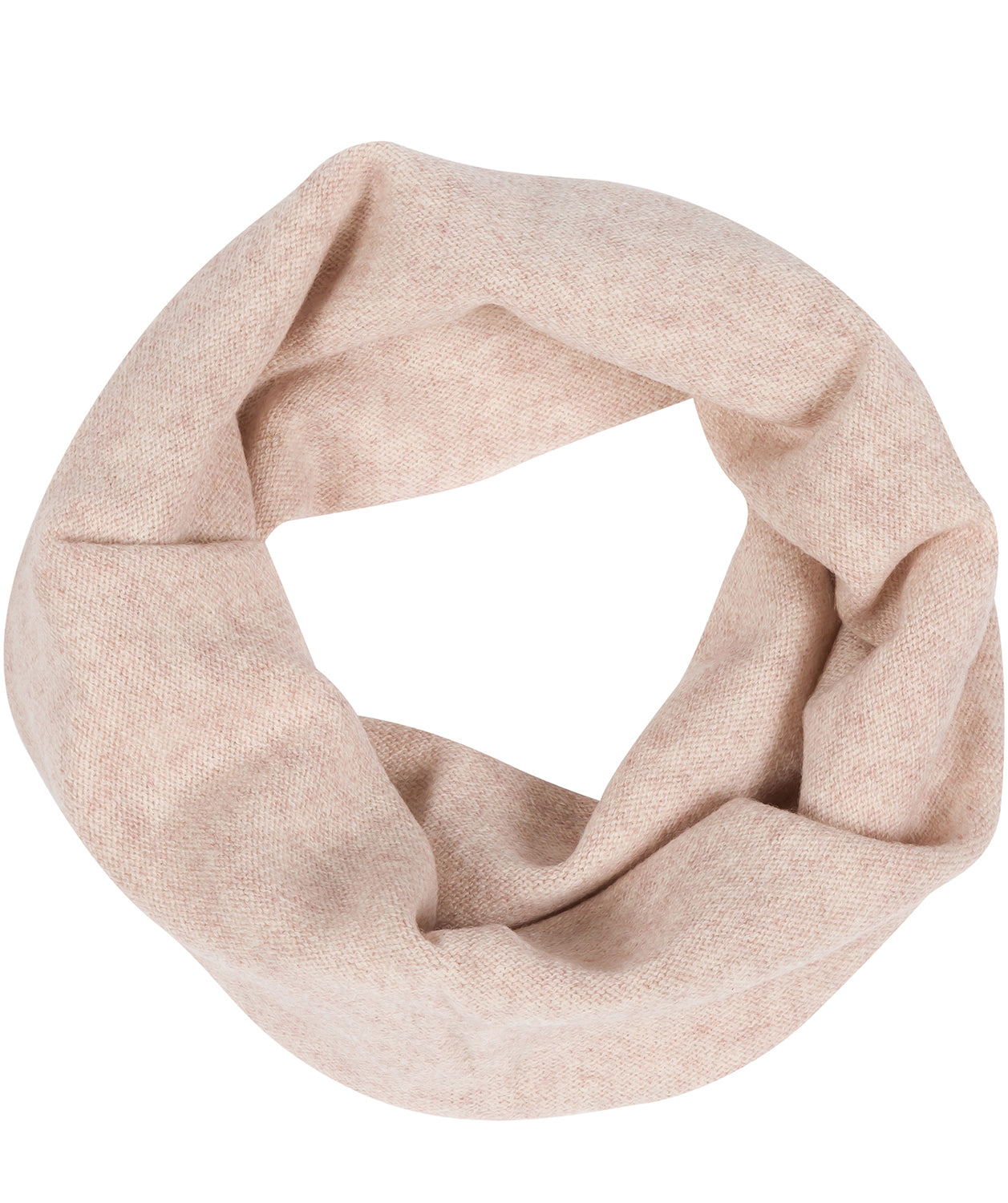 'Holker' Oatmeal Cashmere & Merino Wool Snood