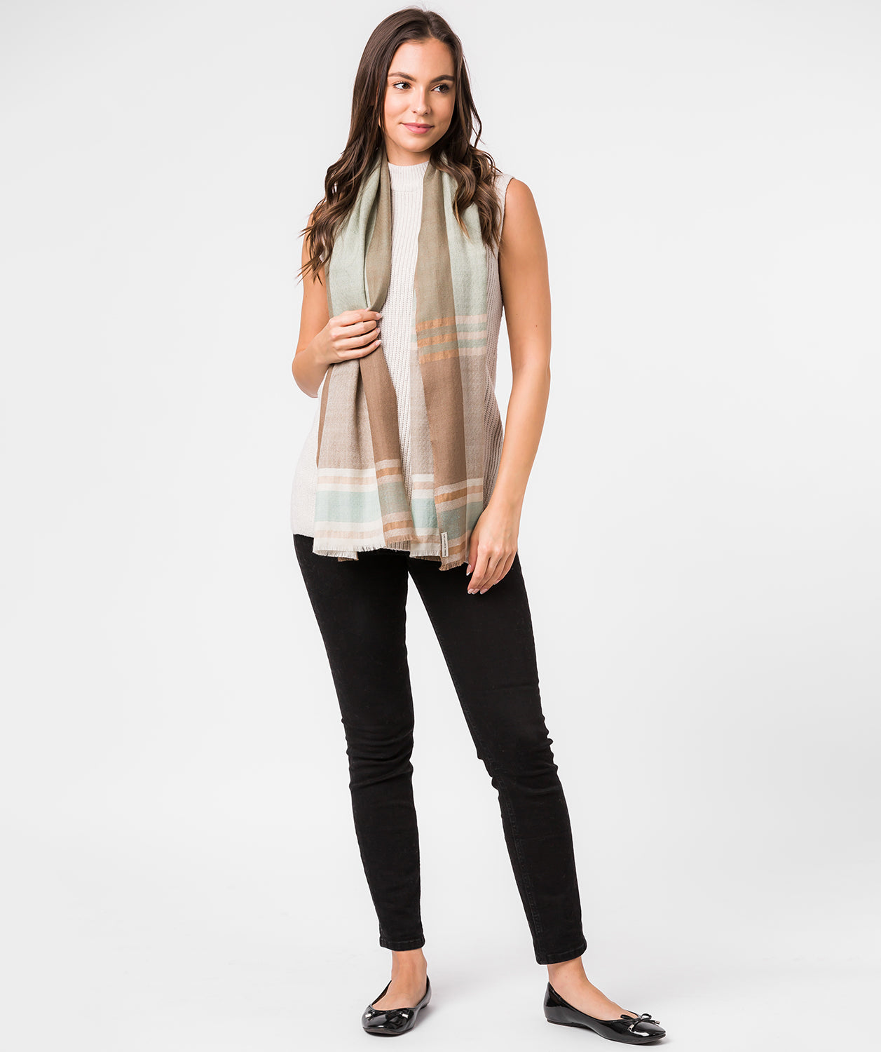 'Asteris' Cashmere & Merino Wool Scarf