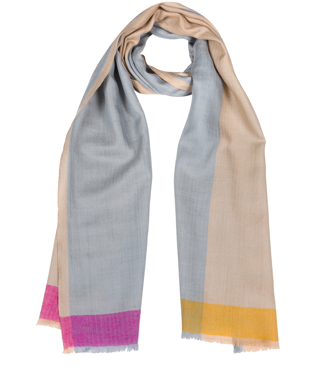 'Hue' Cashmere & Merino Wool Scarf