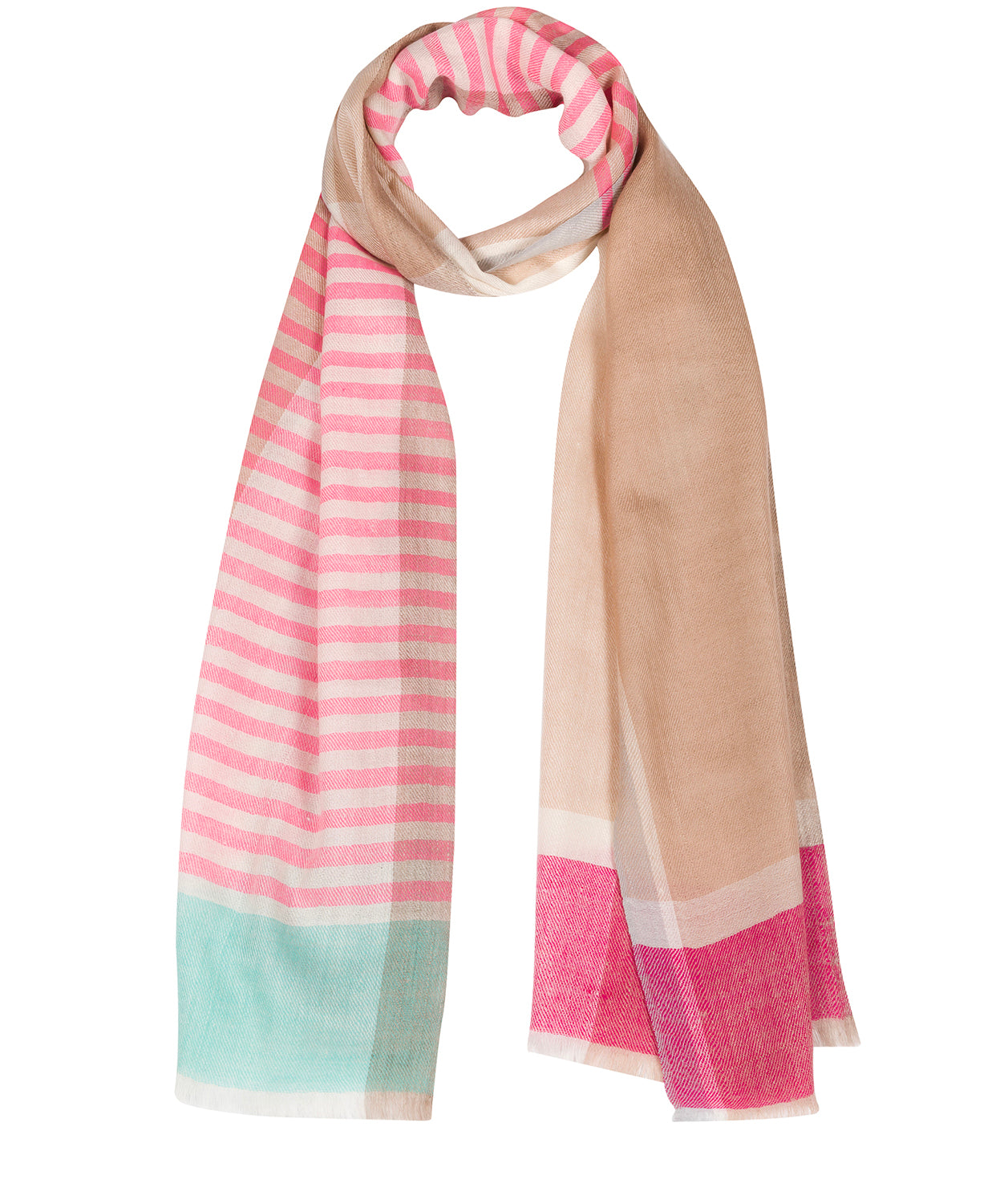 'Zenith' Cashmere & Merino Wool Scarf