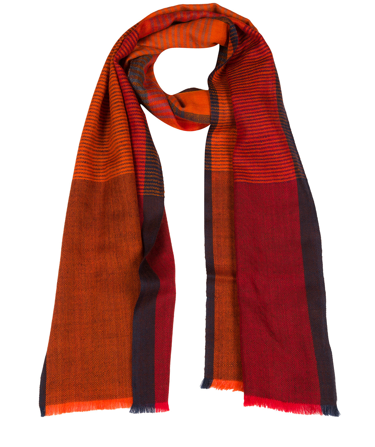 'Libration' Cashmere & Merino Wool Scarf