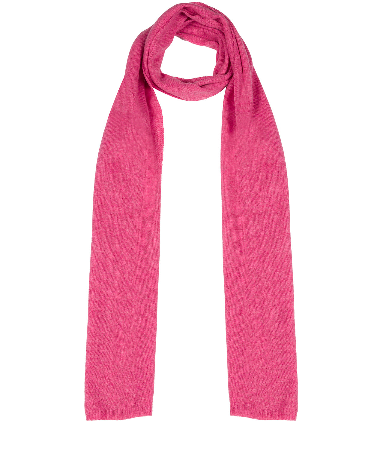 'Bristol' Wild Orchid Merino Wool Scarf