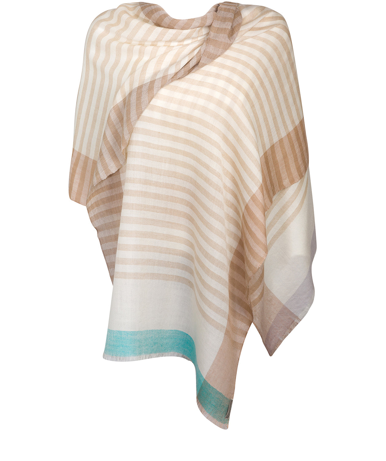 'Nebula' Cashmere & Merino Wool Shawl Wrap