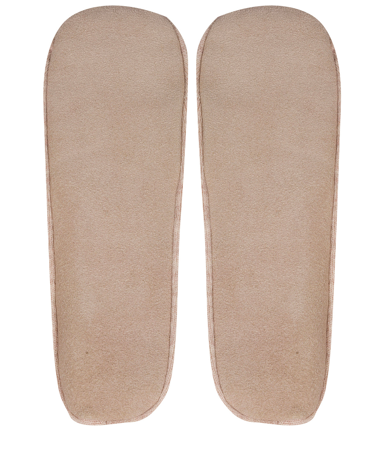 'Appleby' Oatmeal Cashmere & Merino Wool Small Ballet Slippers