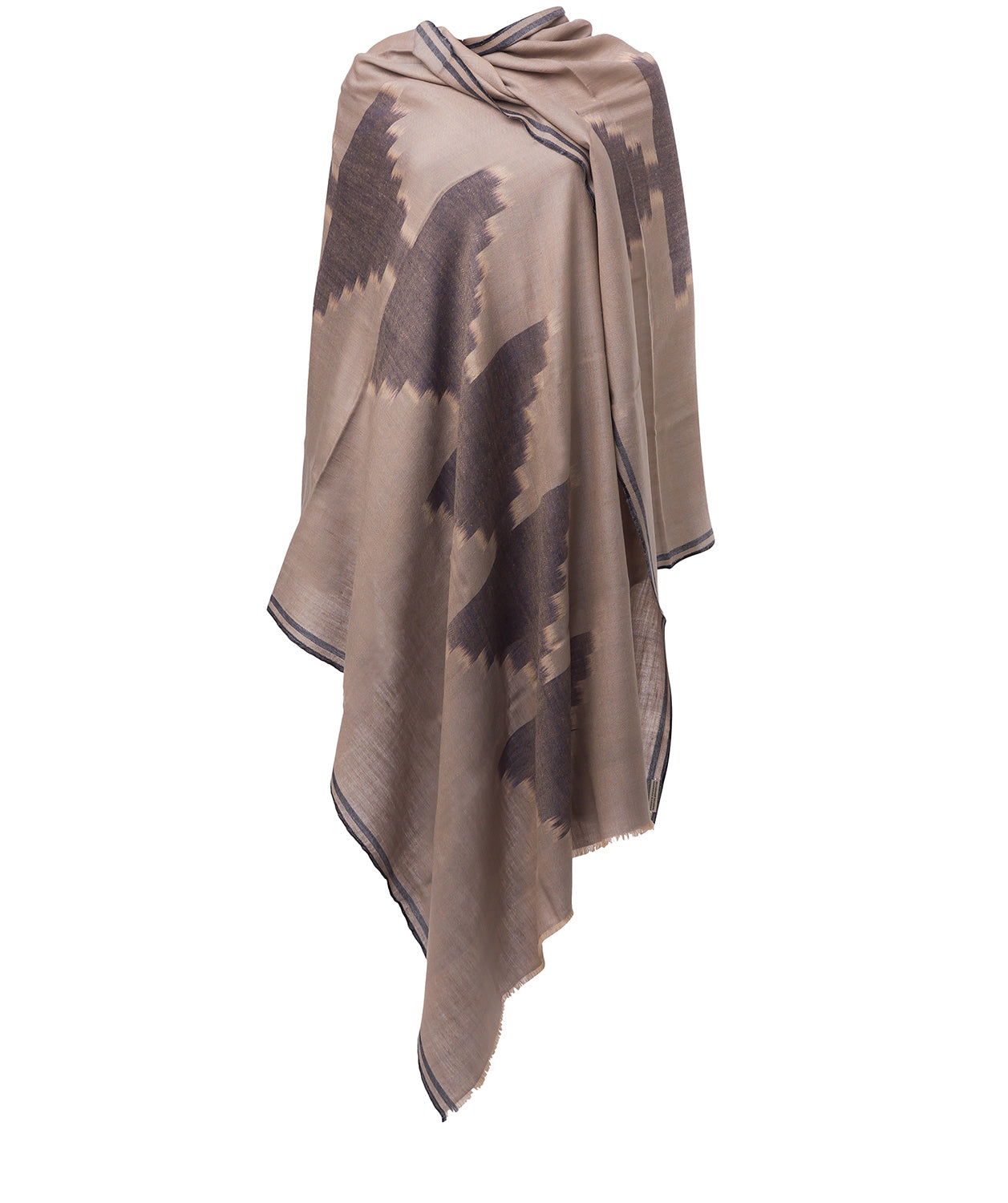 Pure Luxuries All Seasons Collection Accessory: 'Vector' Cashmere & Merino Wool Throw