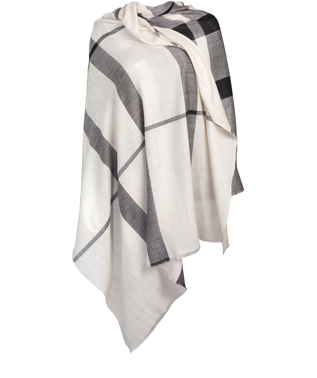 'Scale' Cashmere & Merino Wool Throw