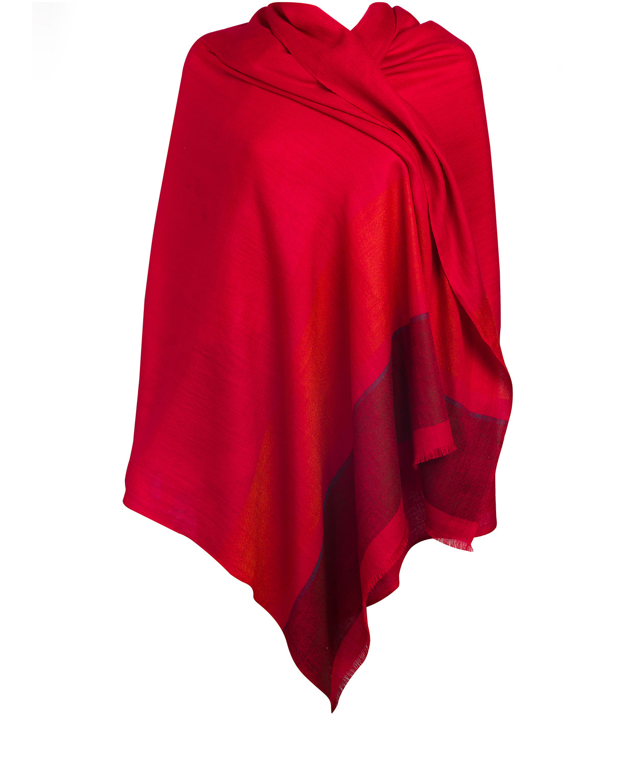 'Blur' Cashmere & Merino Wool Throw