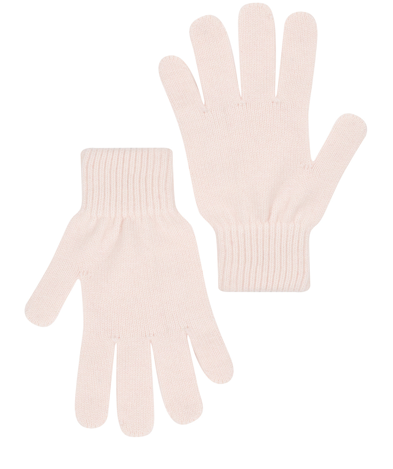 'Windermere' Cream Cashmere & Merino Wool Gloves