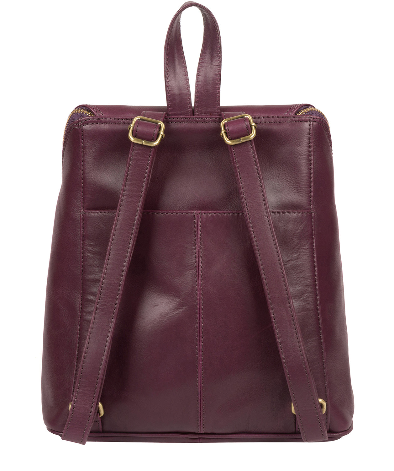 'Marbury' Blackberry Leather Backpack image 3