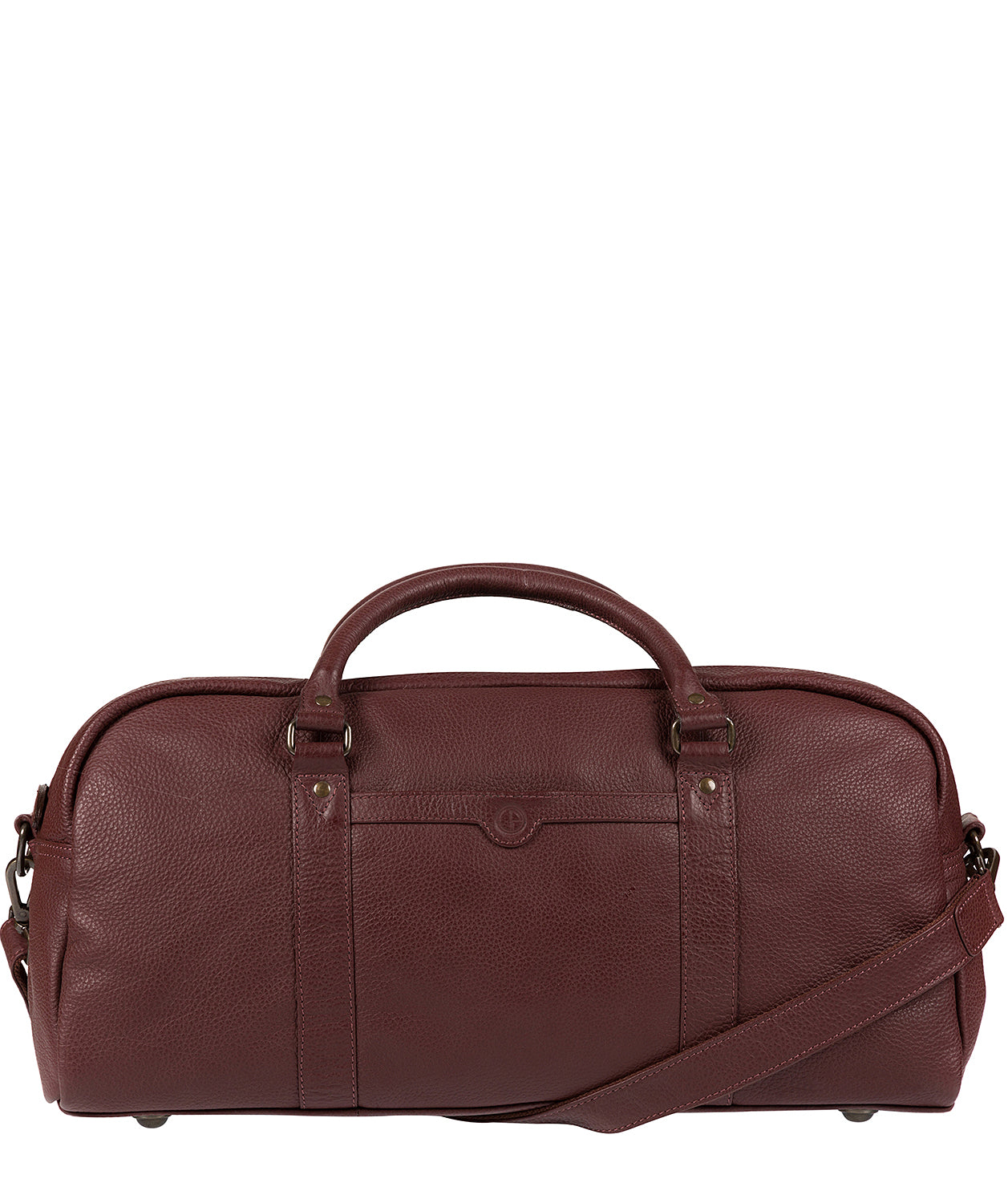 'Shackleton' Oxblood Genuine Leather Holdall