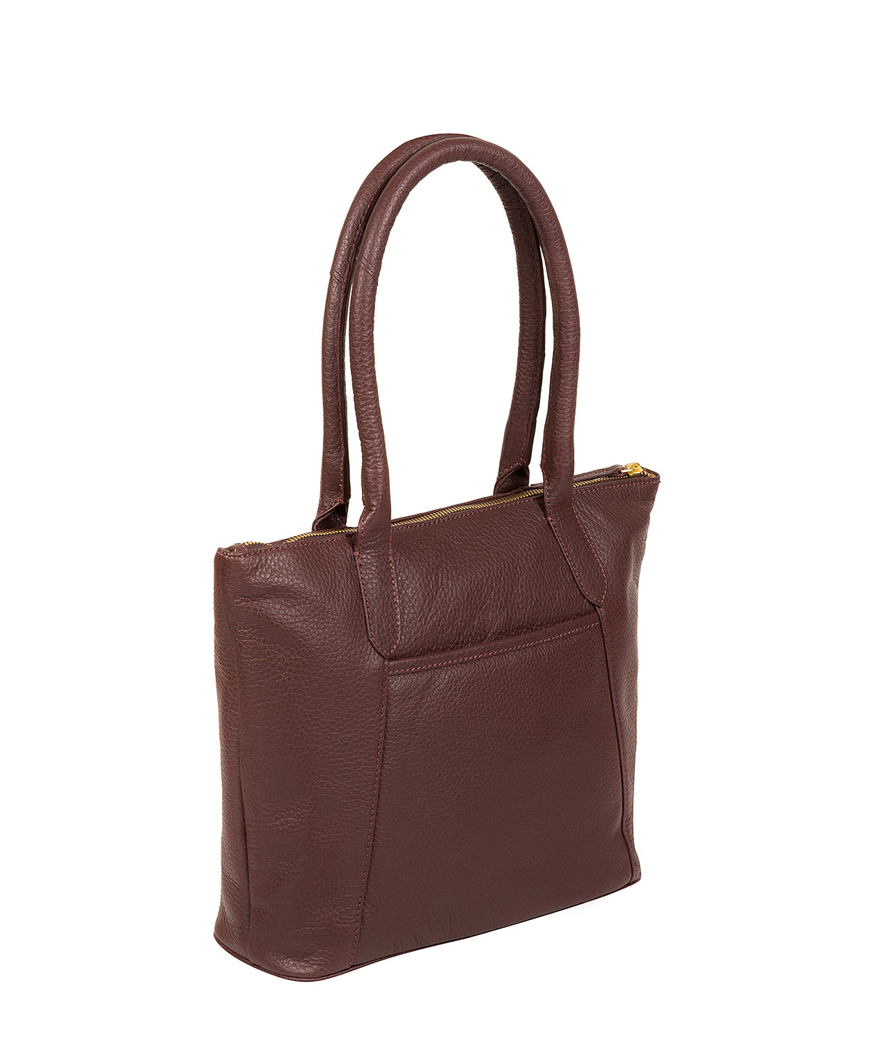 'Alnwick' Auburn Small Leather Tote