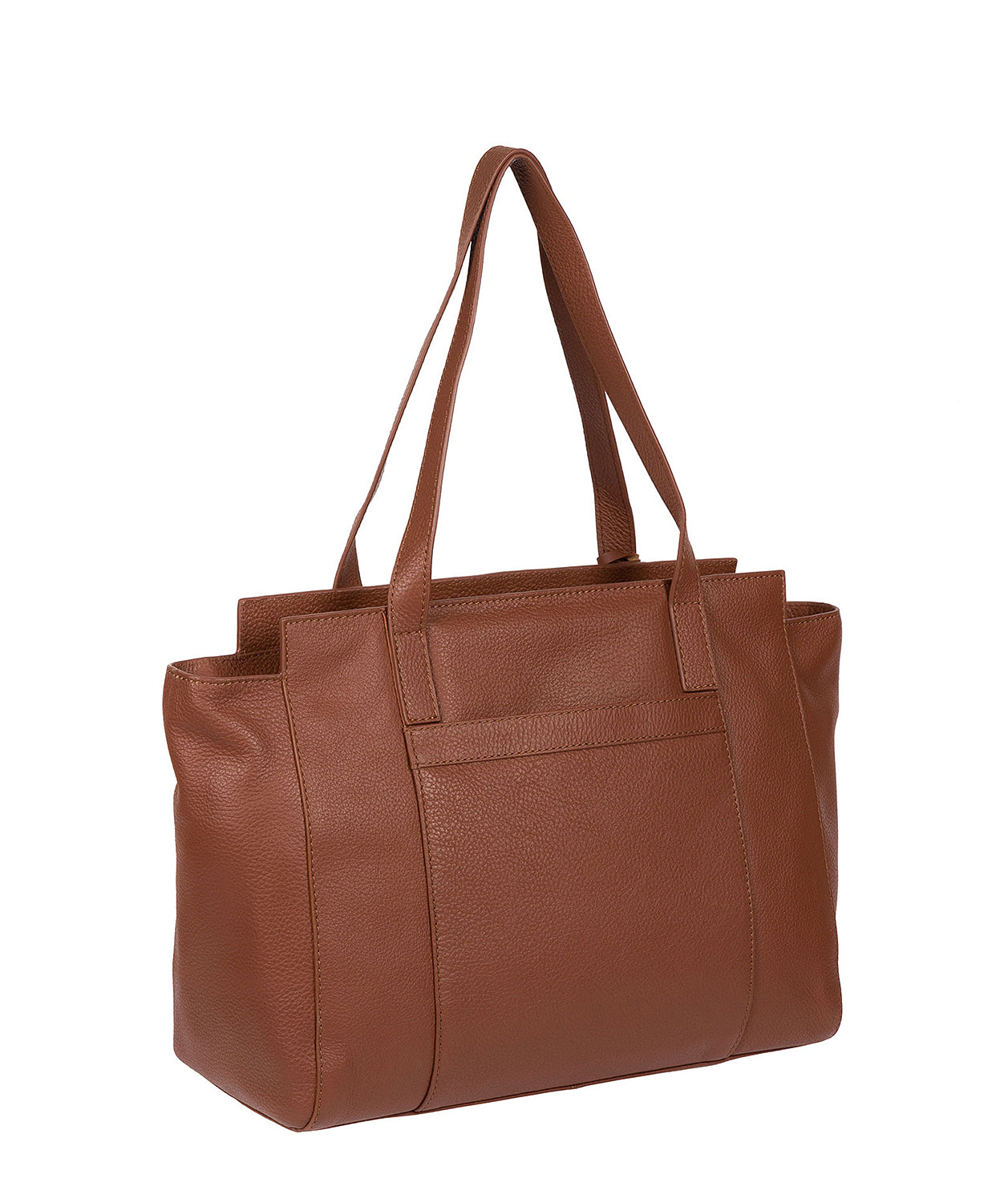 'Dusk' Dark Tan Leather Handbag