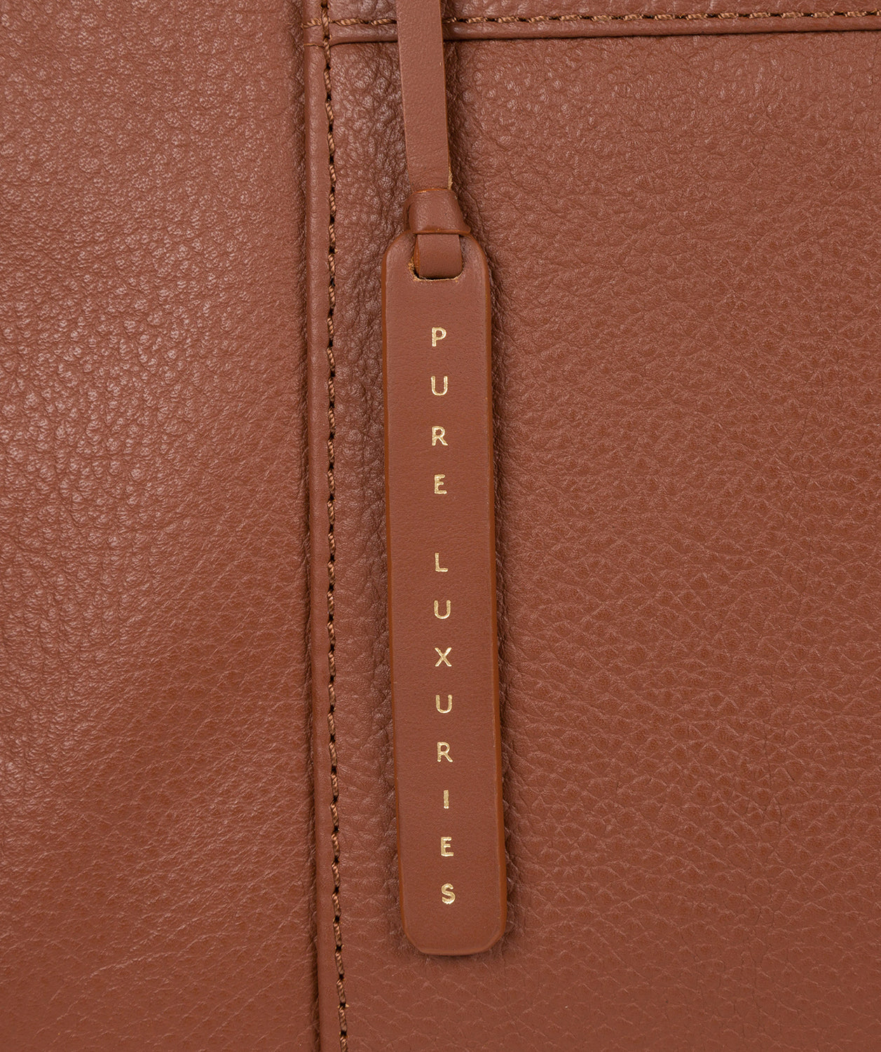 'Dusk' Dark Tan Leather Shoulder Bag image 5