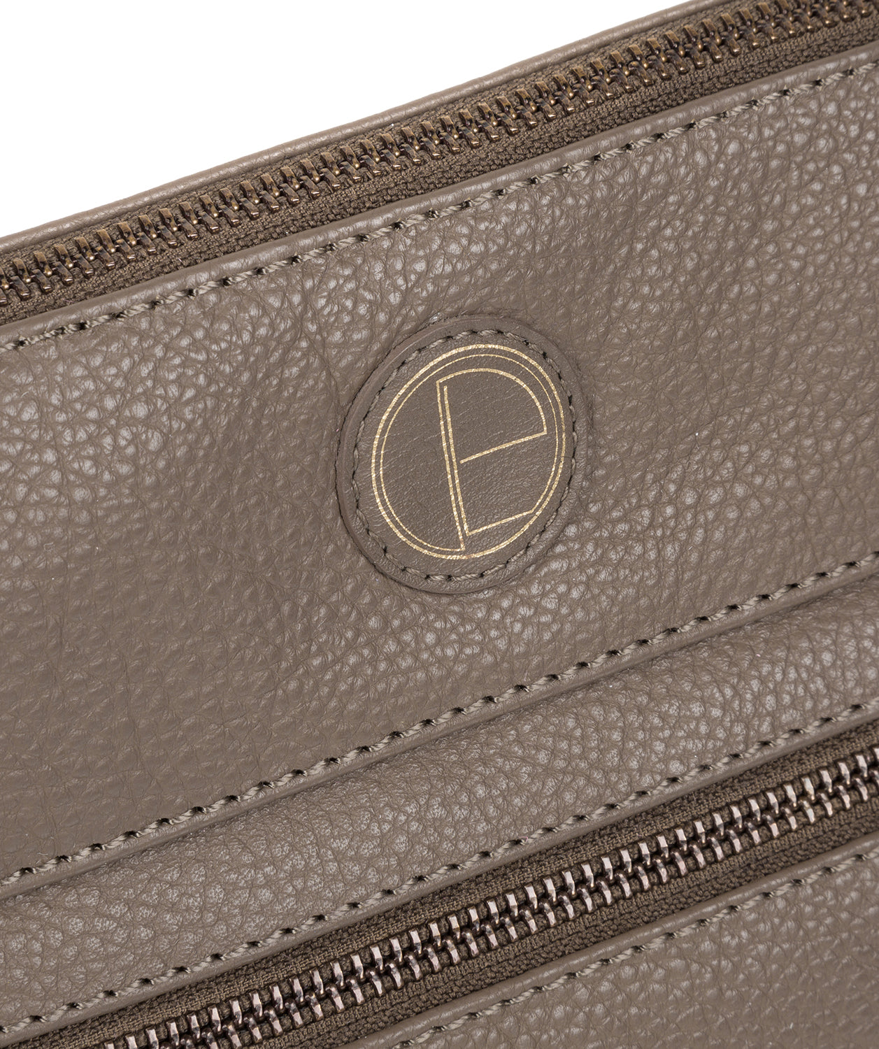 'Serenity' Taupe Leather Cross Body Bag Pure Luxuries London