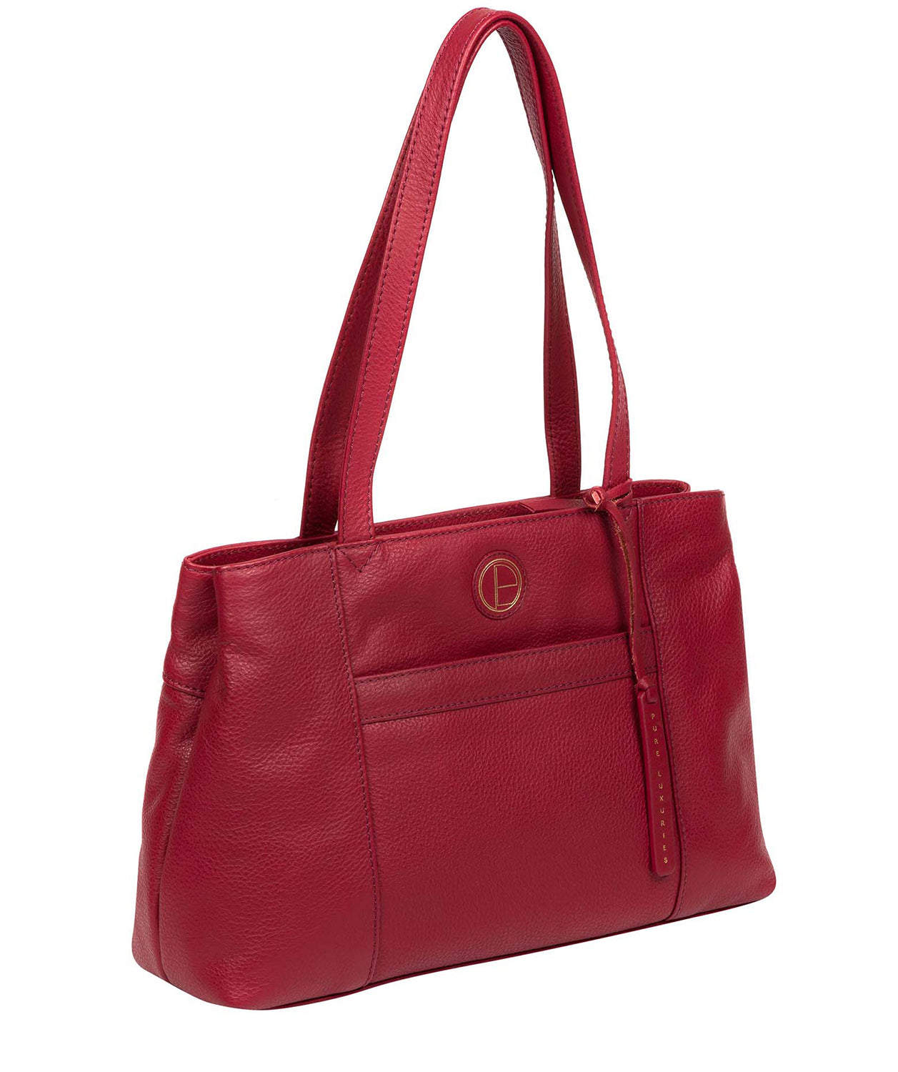 'Mist' Red Leather Handbag