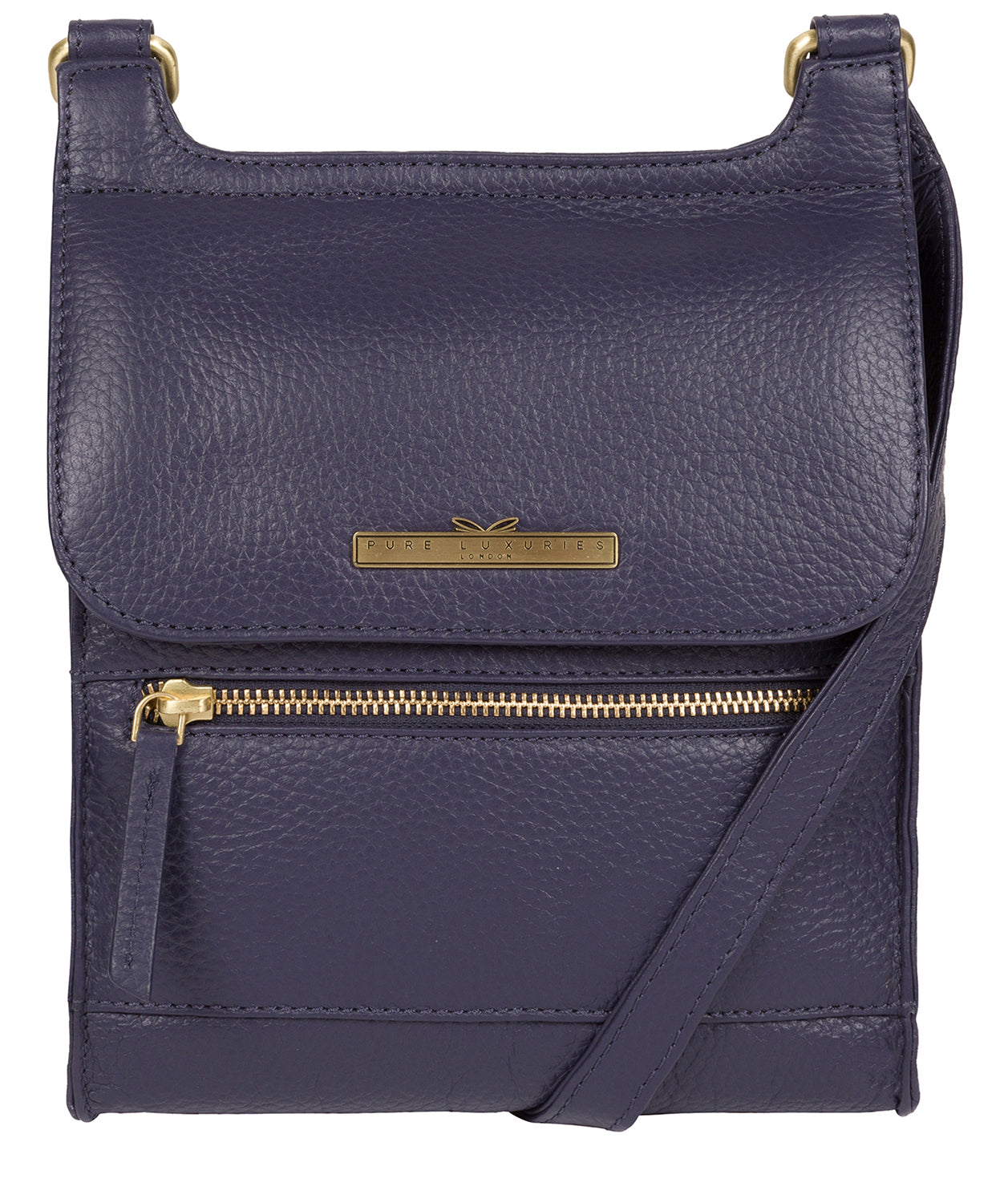 'Keala' Denim Quality Leather Cross-Body Bag