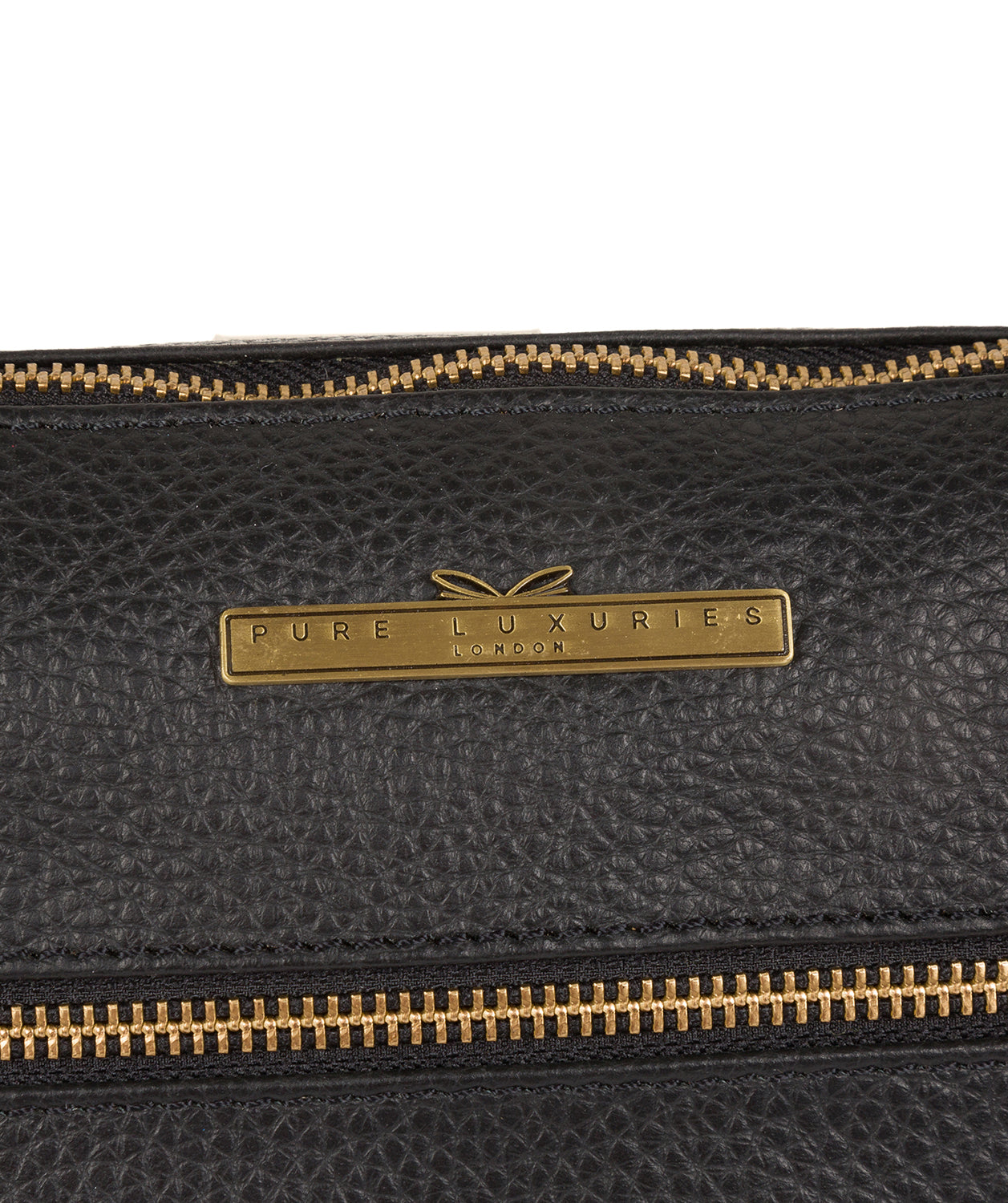 'Laurel' Black Leather Handbag image 6