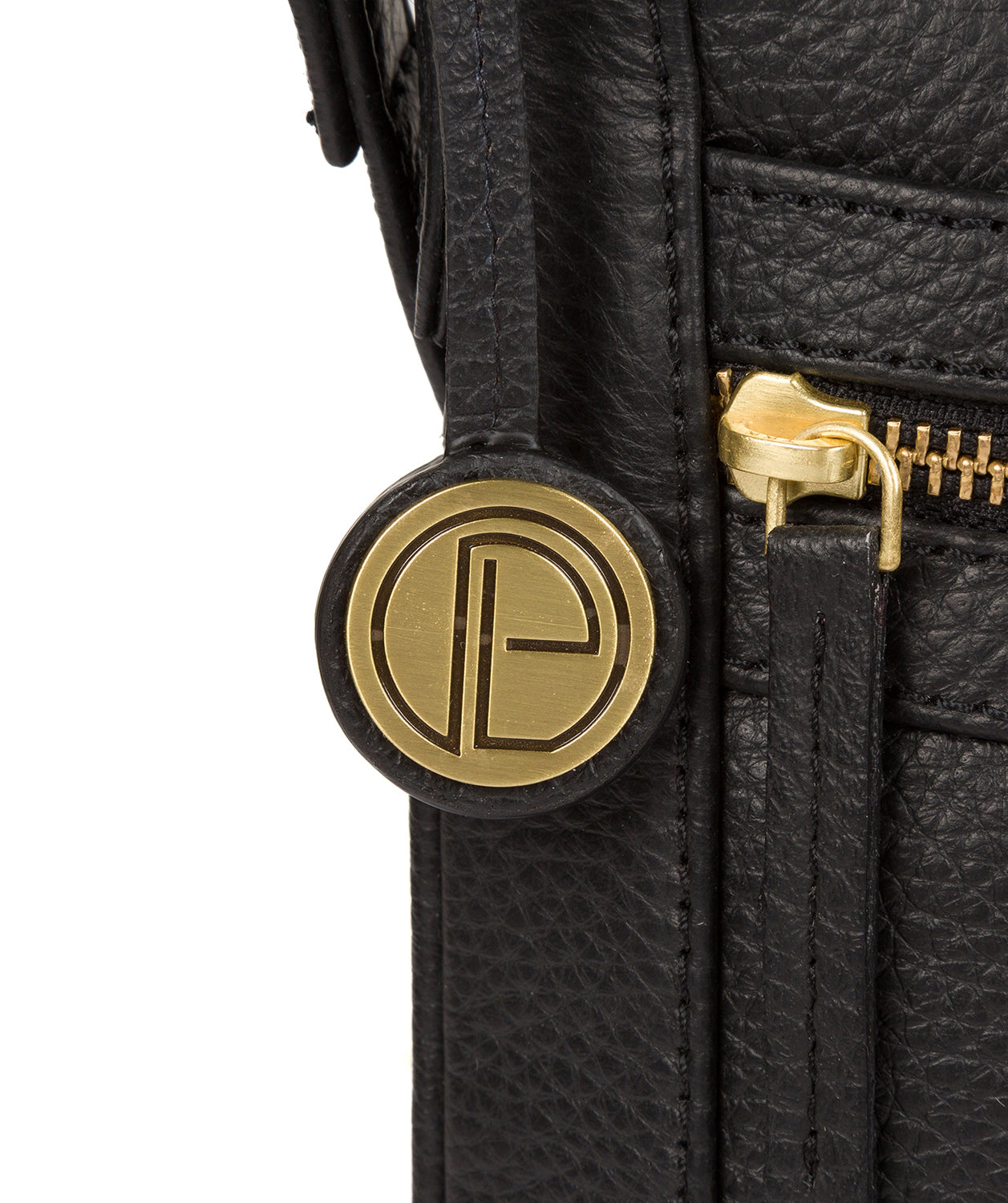 'Lily' Black Leather Cross Body Bag image 5