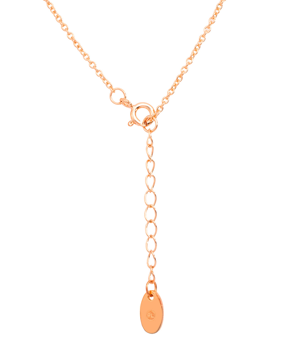 Gift Packaged 'Yelena' 18ct Rose Gold Plated 925 Silver & Cubic Zirconia Heart Necklace