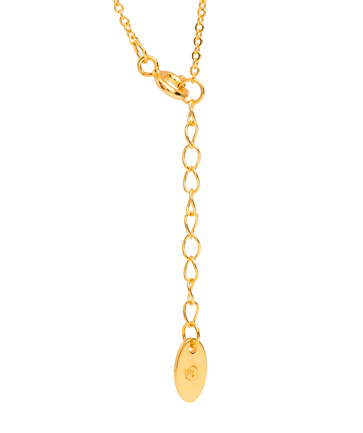 Gift Packaged 'Kubler' Yellow 18ct Gold Plated 925 Silver Heart & Circle Pendant Necklace