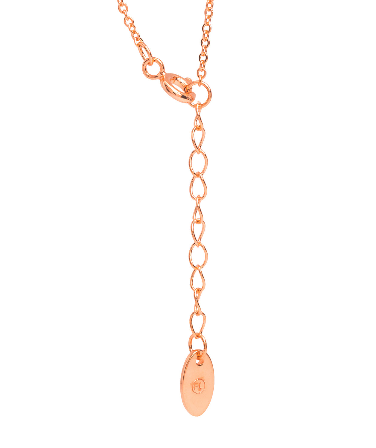 Gift Packaged 'Nicole' 18ct Rose Gold Plated 925 Silver & Cubic Zirconia Necklace