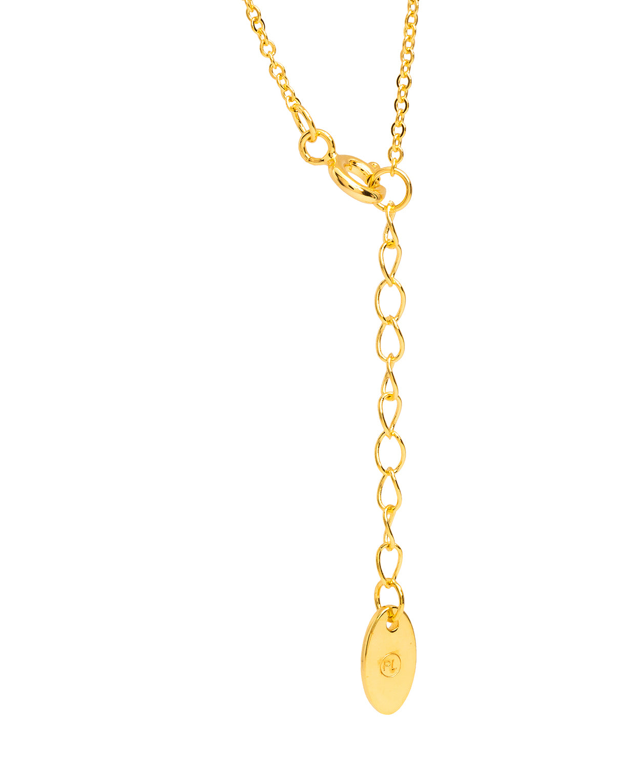 Gift Packaged 'Renou' 18ct Yellow Gold Plated 925 Silver & Freshwater Pearl with Cubic Zirconia Necklace